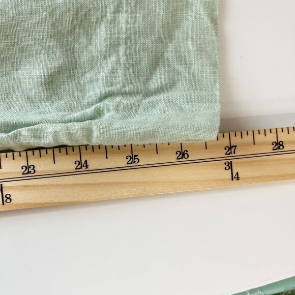 Abercrombie & Fitch Green High Rise Pleat Front Wide Leg Linen Pants Size XS - Picture 8 of 8